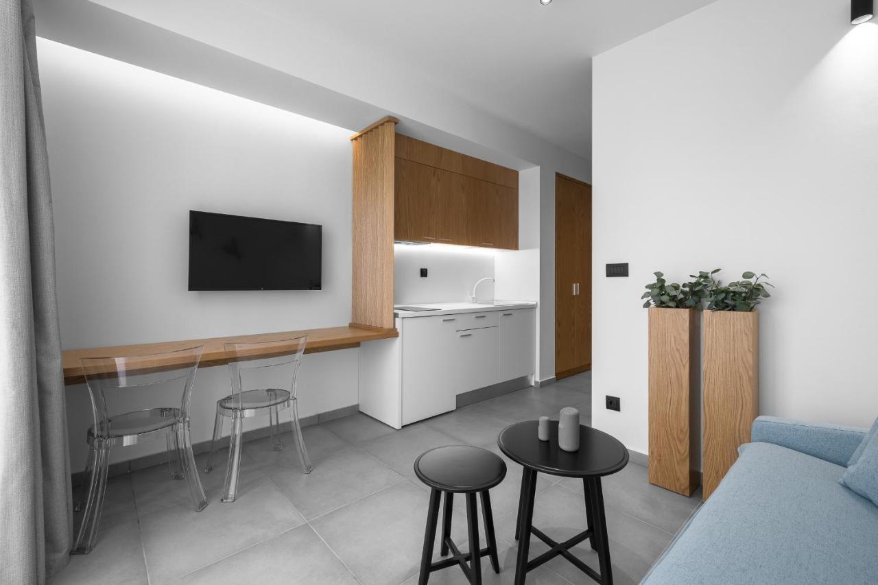 Rothos Luxury Apartment Stavros  Bagian luar foto