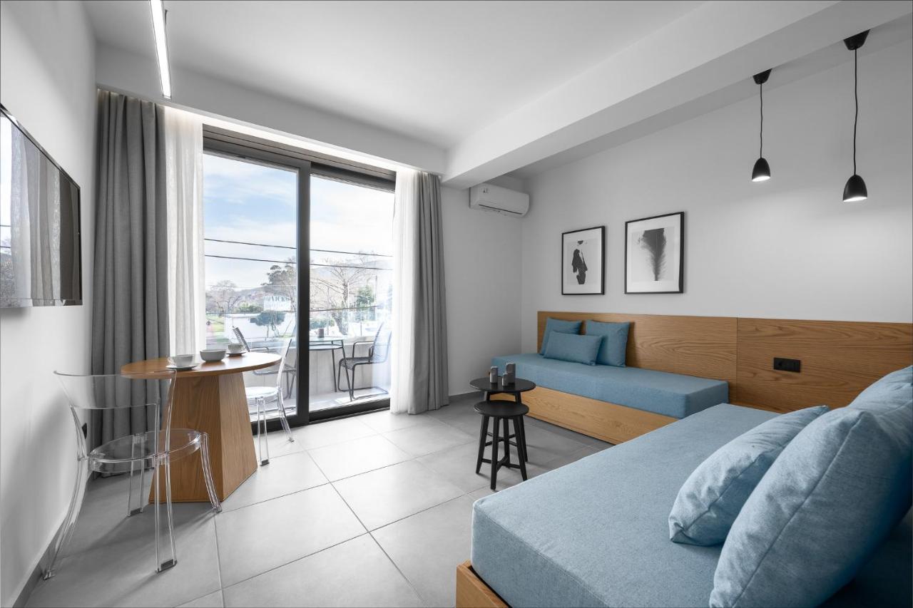 Rothos Luxury Apartment Stavros  Bagian luar foto